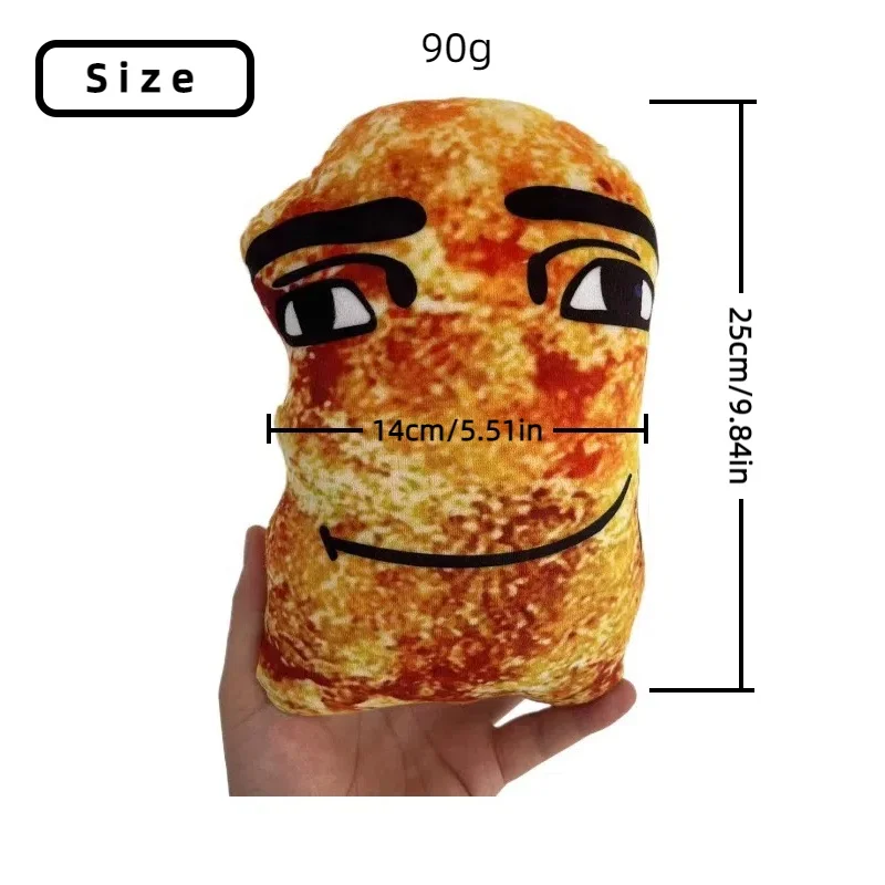 Chicken Nugget Meme Plushies Toy New Gegagedigedagedago Series Plush Toy Creative Room Decor Kids Birthday Gifts - view 2