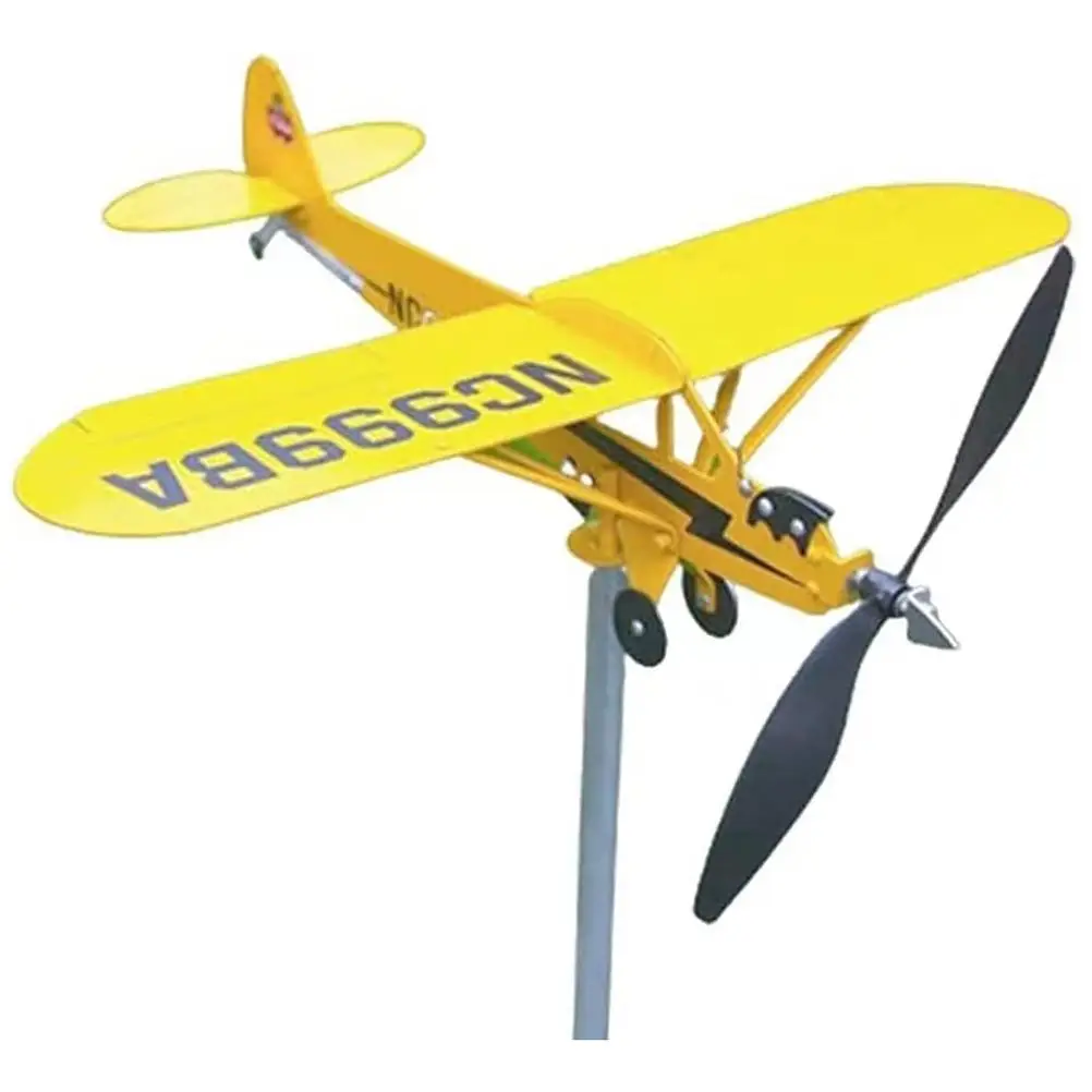 

Metal Airplane Vane 20x18cm Vintage Iron Wind Spinner for Garden Patio Lawn Roof Decor Yard Patio Weather Vane Signs