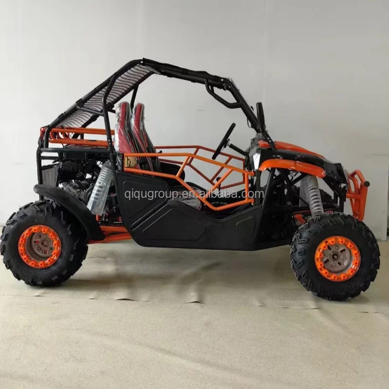 عربات التي تجرها الدواب على الطرق الوعرة بمقعدين تعمل بالغاز بقوة 230 سي سي سي مع تعليق مستقل بإطار مناسب لجميع التضاريس #6