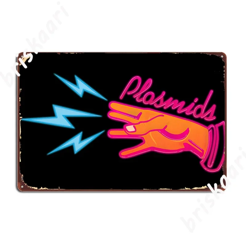 Plasmids Metal Sign Party Plates Wall Pub Custom Tin Sign Poster