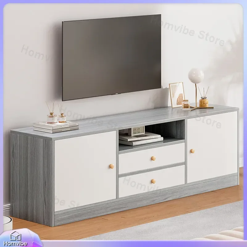 Modern TV Stand Cabinet Living Room Floor to Ceiling Storage Unit Small Apartment Furniture Simple Design Rental Home 2026