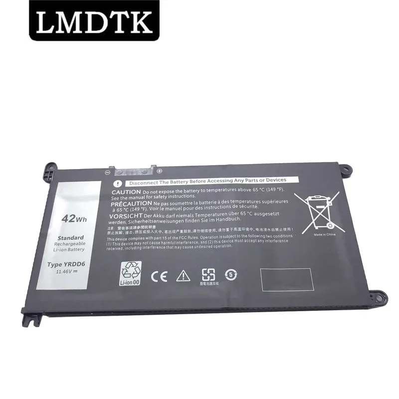 

LMDTK Новый YRDD6 Аккумулятор для ноутбука Dell Inspiron 5480 5481 5485 5491 5591 5593 3583 3310 2 в 1 3493 3582 3593 3793 5584 5493