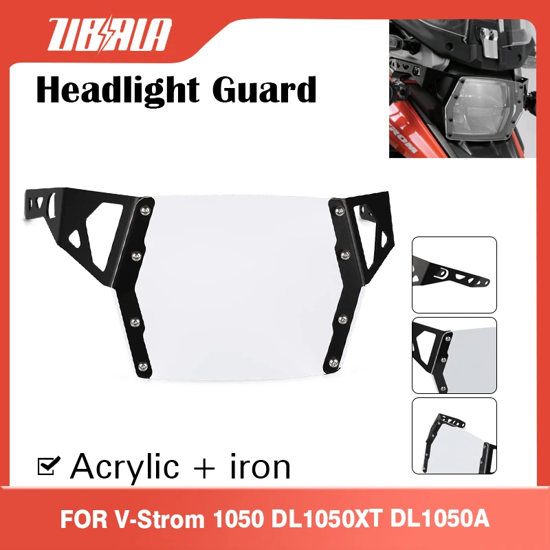 FOR Suzuki V-Strom 1050 DL 1050XT DL1050A VStrom1050 2019 2020 2021 Motorcycle Headlight Guard Cover Head Light Lamp Protector