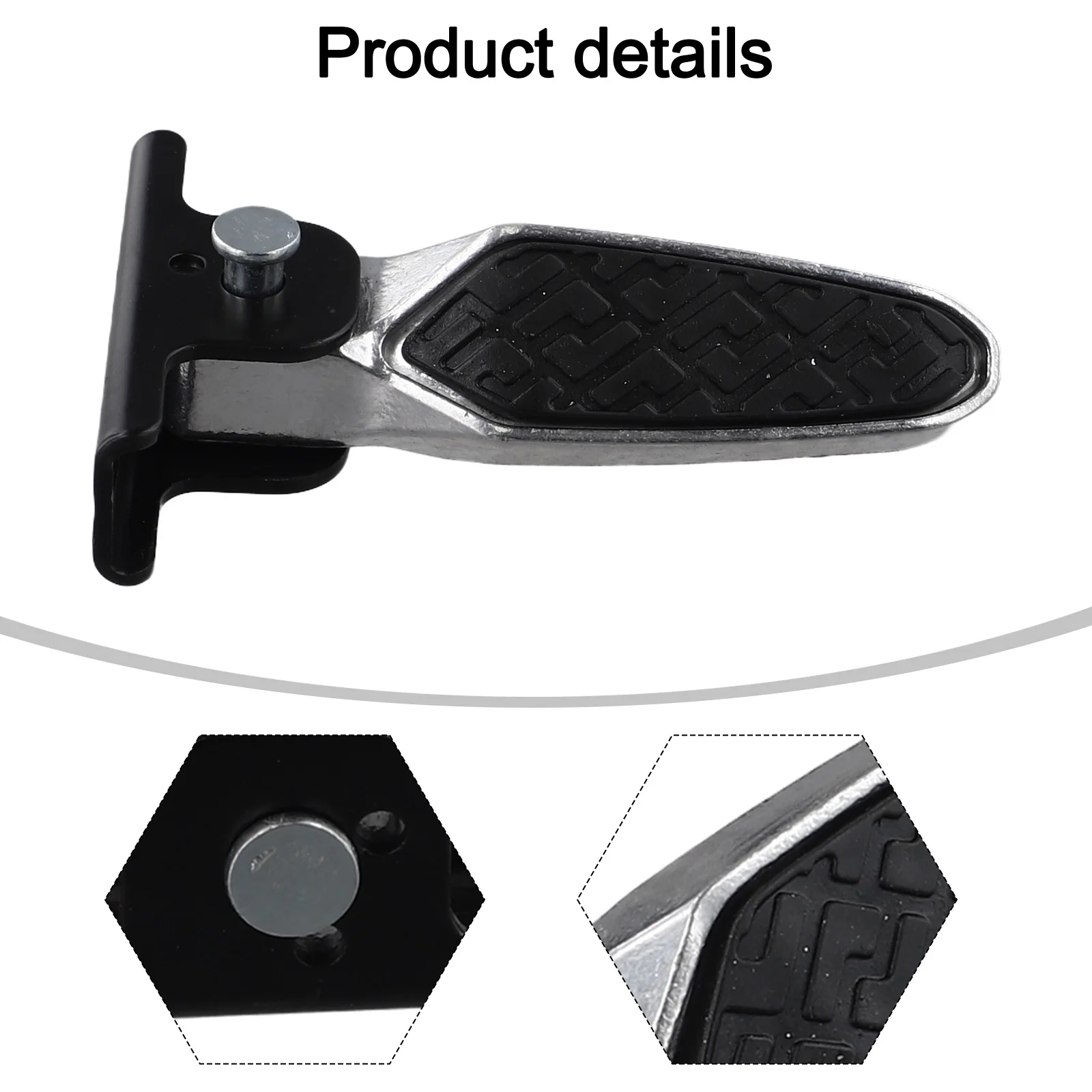 

Metal Scooter Pegs Electric Scooter Pegs Lightweight Design Compact Storage Design Compatible With Electric Vehicles