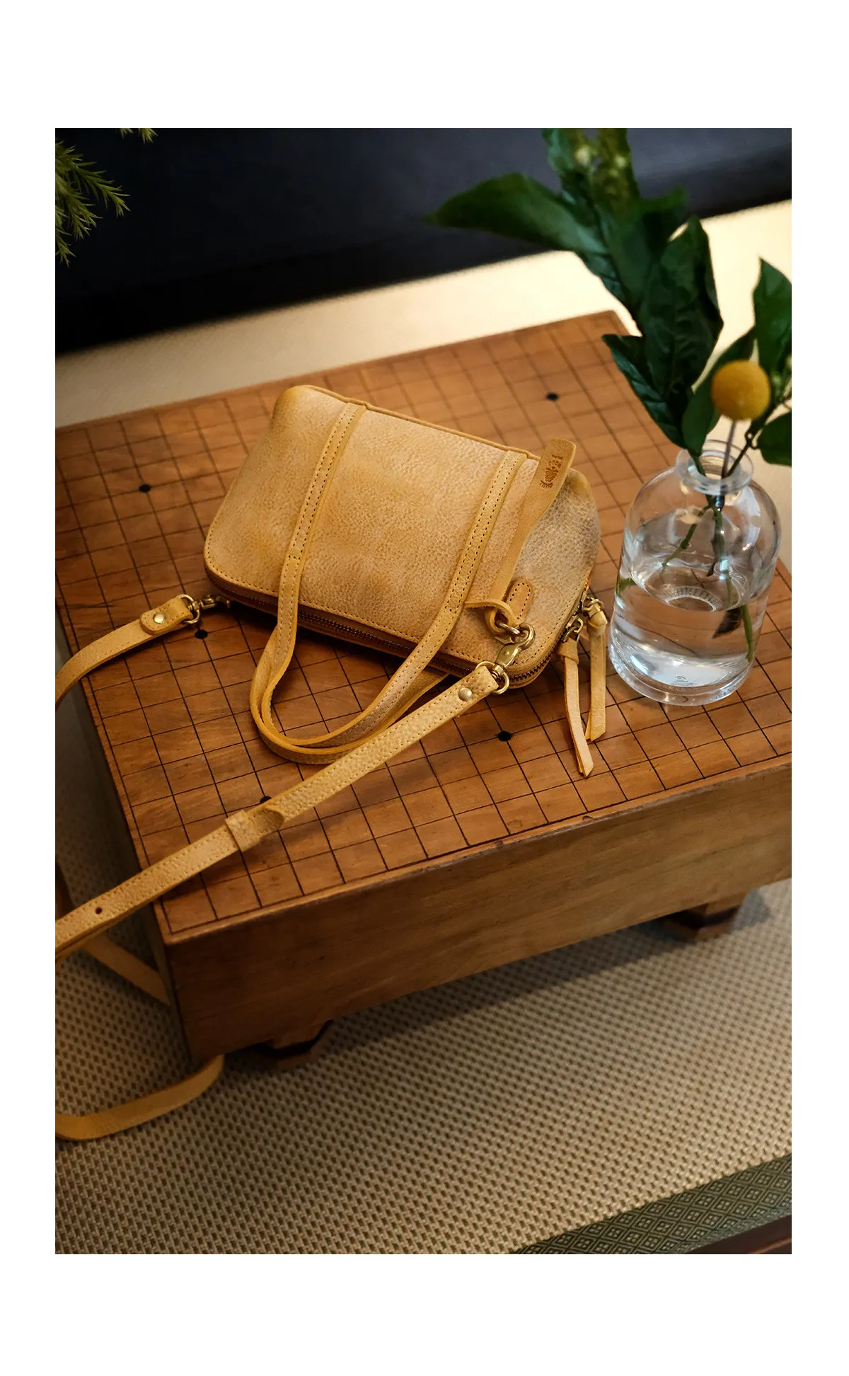 PNDME schlichte Vintage-Damenhandtasche aus echtem Leder, von Modedesignern handgefertigt, aus Rindsleder der ersten Schicht, Schulter- und Umhängetasche – Detail 7