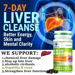 Trorexl Liver Cleanse Detox & Repair - Herbal Liver Support Supplement with Milk Thistle Turmeric Extract for Liver Health