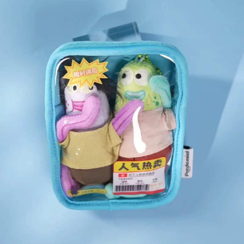In Stock Genuine Potdemiel Spongebob Squarepants Bikini Bottom Resident Funny Plush Morning Rush Fish Platter Coin Purse Gifts