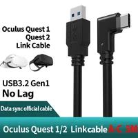 For Oculus Quest 2 Link Cable 5M USB 3.0 Quick Charge Cables For Quest2 VR Data Transfer Fast Charges VR Headset Accessories