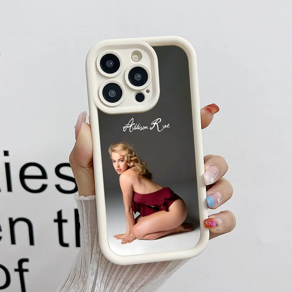 أديسون راي قضية الهاتف المحمول آيفون 17 16 15 14 13 12 11 الهواء برو ماكس زائد رشاقته غطاء ملون من البولي يوريثان غطاء فاخر جميل #2