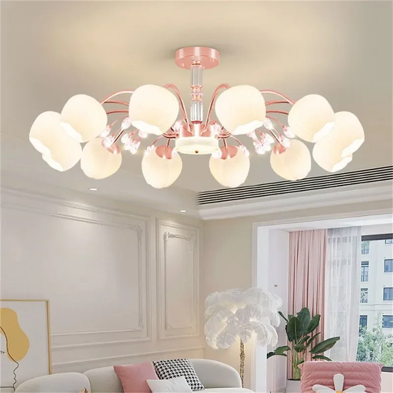 SOFEINA Contemporary Pendant Lamp Luxury Simplicity Living Room Dining Room Bedroom Villa Model Room Home LED Chandelier