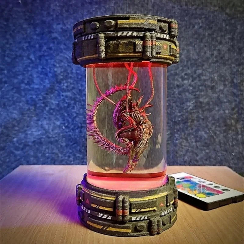 

Halloween Luminous Ornaments Alien Resin Multicolor Luminous Desktop Collection Model