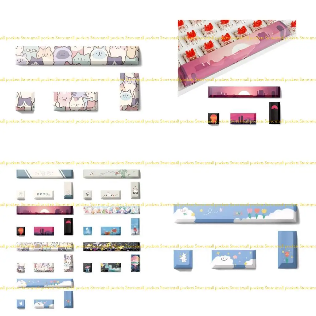 

R1WD Space ESC Enter Keys Keycaps Dye Sublimation PBT Keycap DIY for Mechanical Keyboard Keycap 4 Keycaps