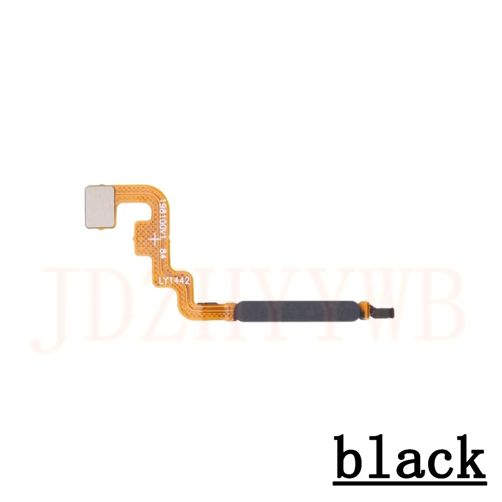 Original For Xiaomi Redmi Note 12S Fingerprint Sensor Home Return Key Menu Power Button Flex Ribbon Cable Note12S