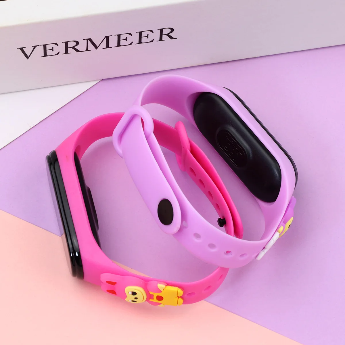 50pcs/lot جديد الكرتون ووتش LED طالب الاطفال الرياضة اللمس الساعات الإلكترونية الفتيات الطفل الفتيان وفتاة على مدار الساعة الهدايا