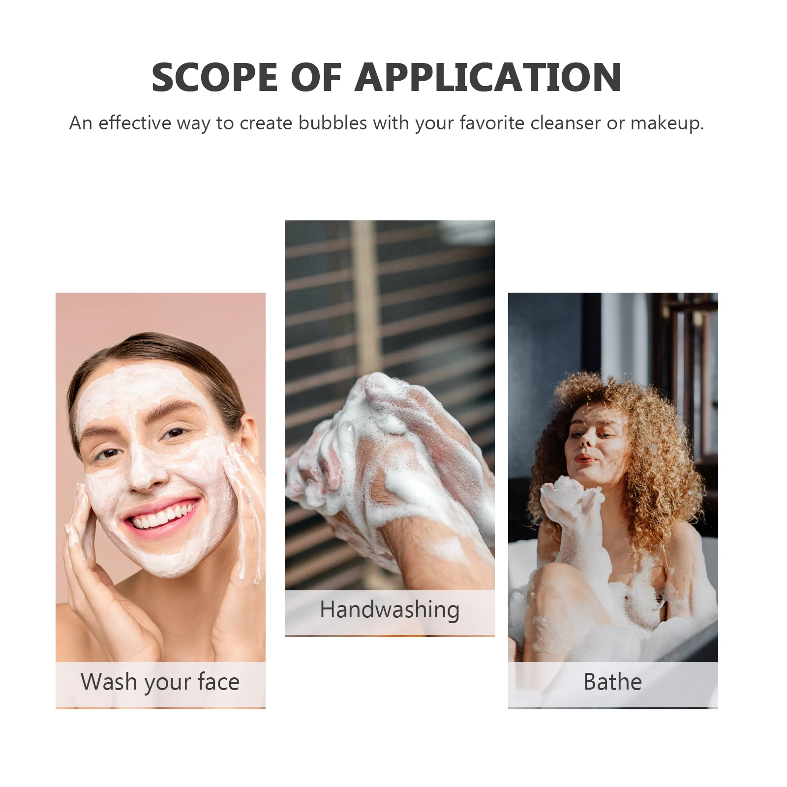 

Facial Foaming Bubble Foamer Device Cup Bottle Cleanser Portable Maker Pp Pink Facial Cleanser Bubbler Travel Skincare Tool