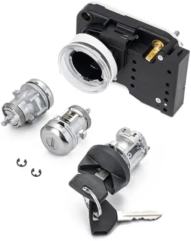 

Ignition Switch & Door Lock Kit for Ram 1500 2500 3500 1994-2002 - 2 Keys, Fits 5003845AA 56021346AB