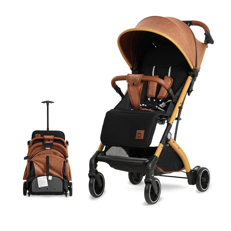 

Lightweight with Compact Fold Baby Carriage Chair Travel Stroller Wholesale Luxury Pram Footmuff Classic Carriage Stroller Baby
