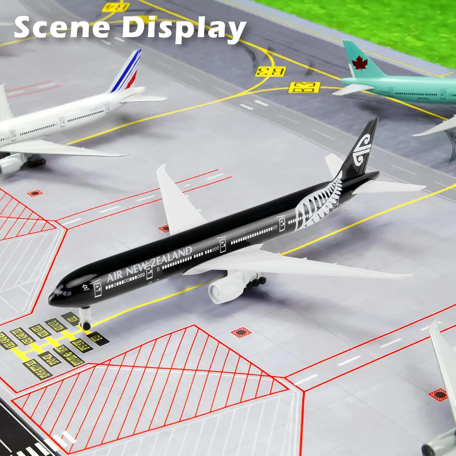 20 سنتيمتر 1/300 مقياس نموذج طائرة دييكاست طائرات نيوزيلندا 777 الخطوط الجوية نموذج طائرة للمجموعات والهدايا #2
