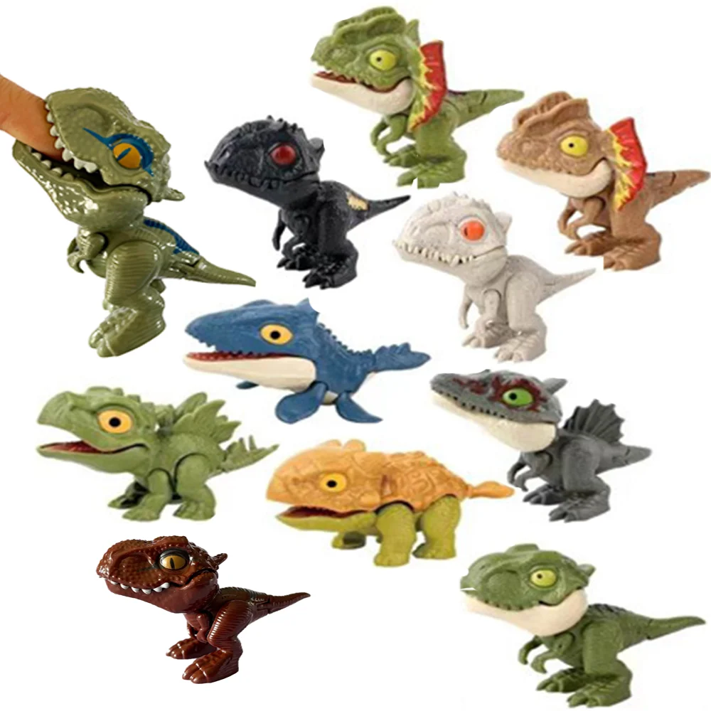 

13 Kinds Dinosaur Birthday Baby shower Cake Topper Decoration Jurassic World Figure Toys Children Children's Puzzle Games Gift