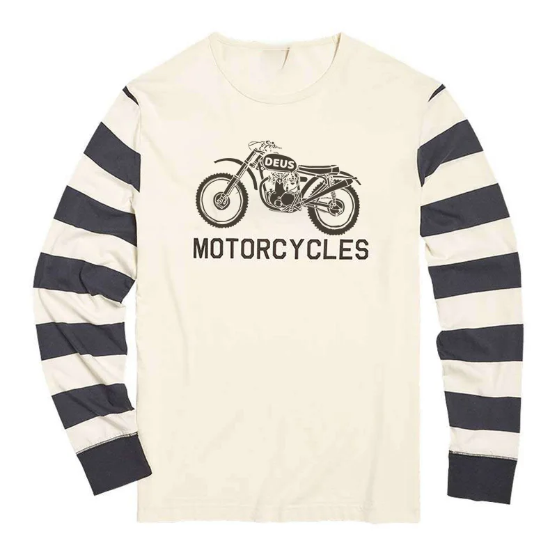 DEUS EX MACHINA Off Road Brand Motorcycle T-shirt Motocross Mountain Downhill Chic Cycling Clothes For Men Women Cycling Jersey