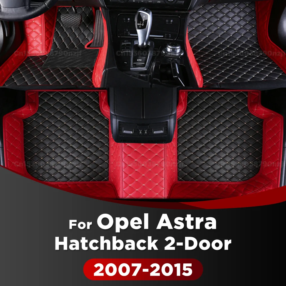 

For Opel Astra Hatchback 2 Doors 2007-2015 14 12 08 09 13 10 11 Car Floor Mats Auto Foot Pads Carpet Cover Interior Accessories