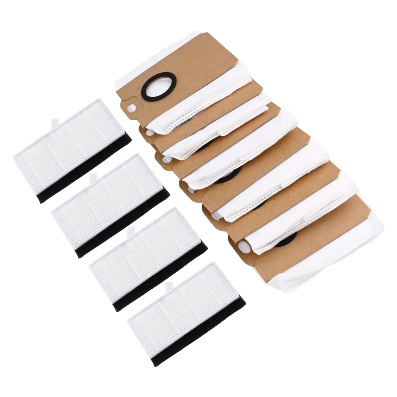 

For Midea S5+ Plus Robot Vacuum Replacement Part Efficient Dust Filtration Easy Replacement Filter Dust Bag Kit Accessories