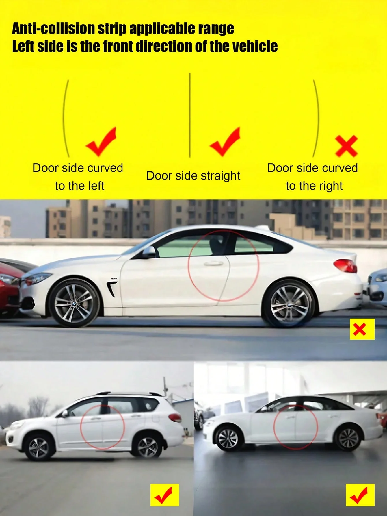 Anti-Collision Door Edge Guard Strips – High-Quality PVC Soft Rubber Bumper Strips for Cars, Invisible Design, Shock Absorbing &