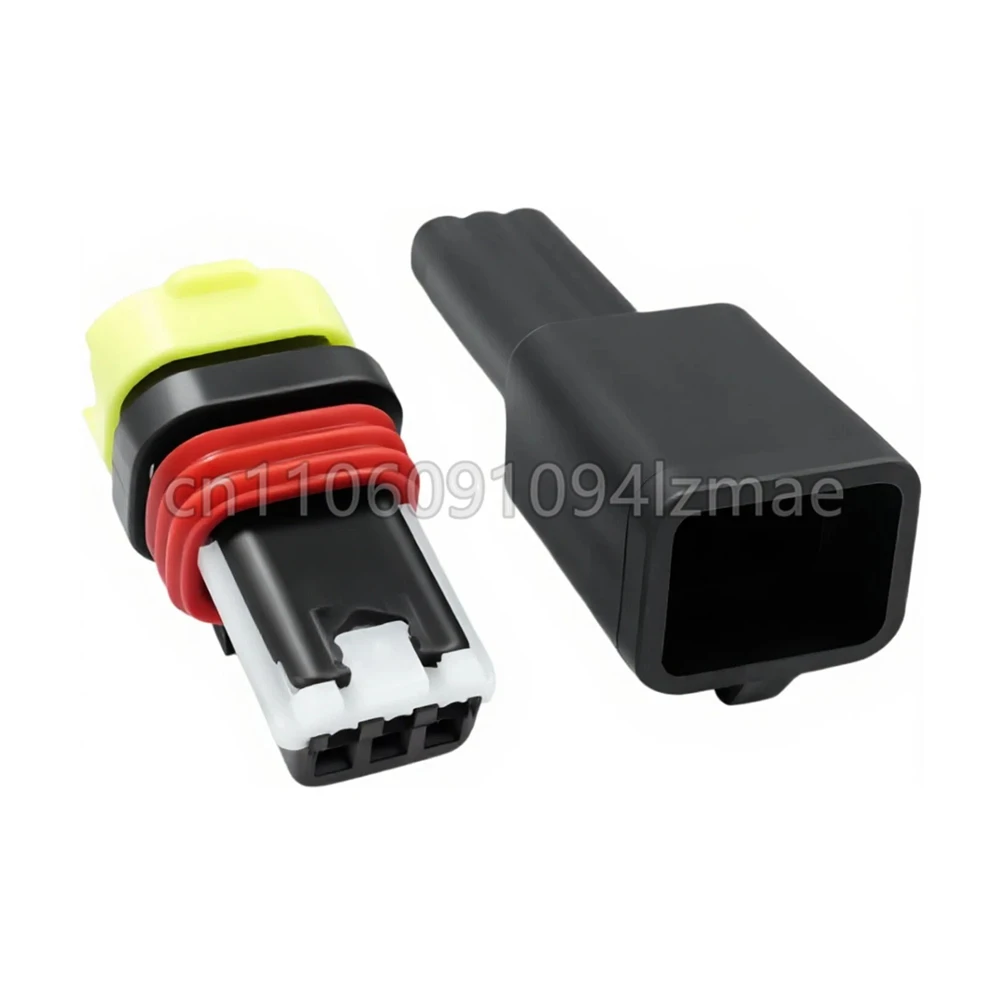 3 Pin AC Assembly Auto Headlamp Height Regulator Electric Wiire Cable Socket For Kia 1-936527-2