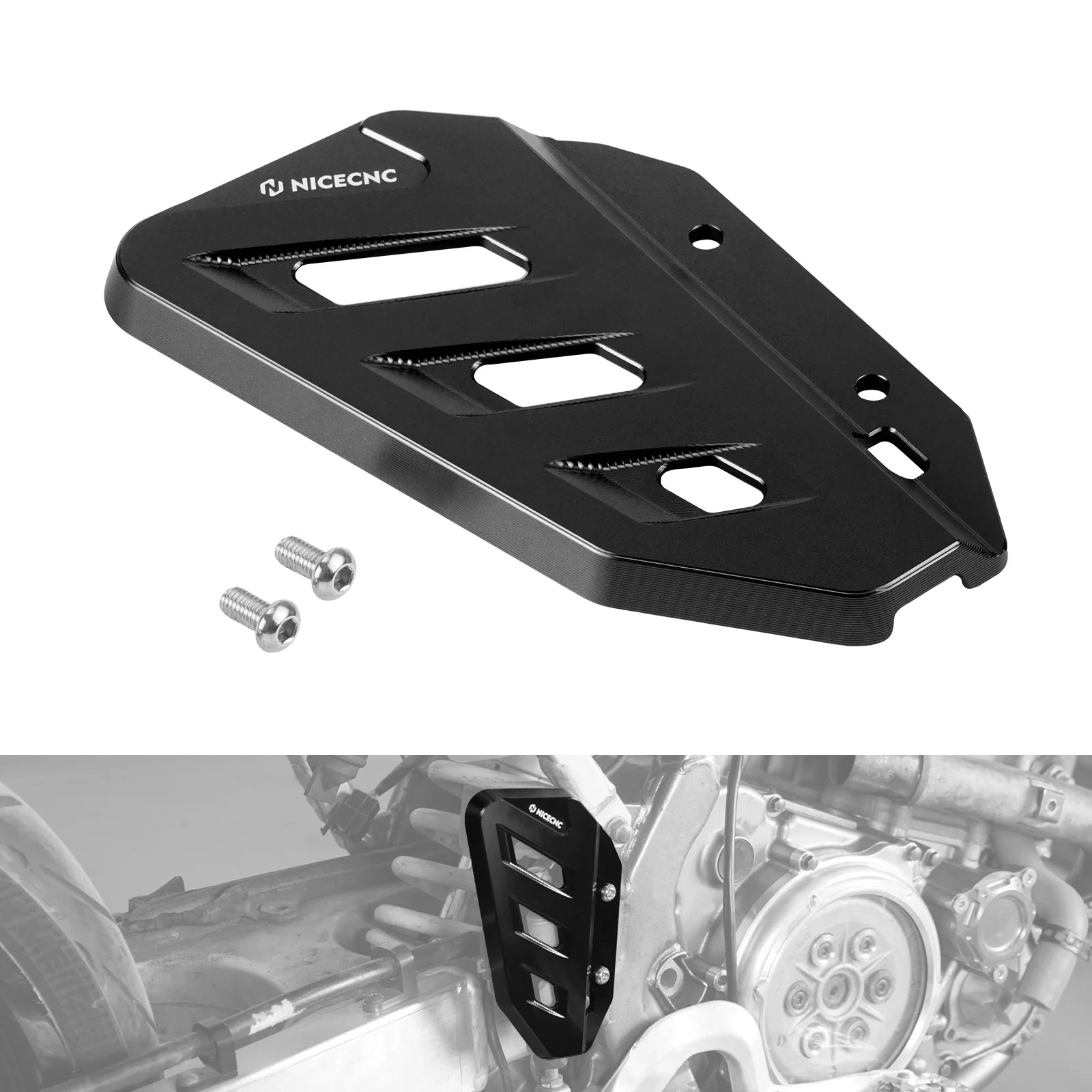 For 2024 Suzuki DR-Z400 CNC Motorcycle DR-Z400E DR-Z400S DR-Z400SM 2000-2024 DR-Z400 E S SM Rear Master Cylinder Guard Cover Kit