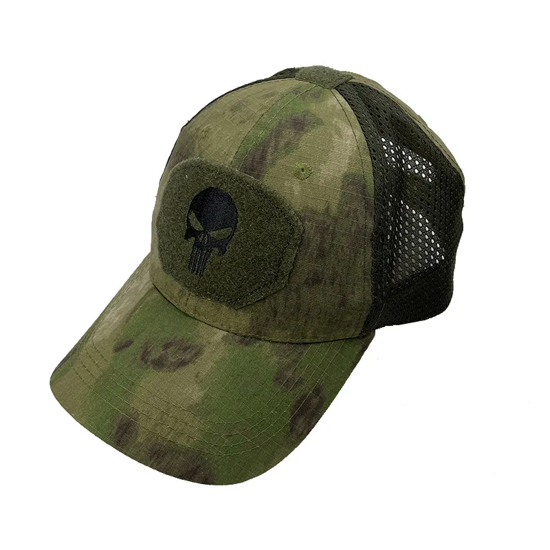 Camouflage Tactical Army Military Skull Baseball Caps Combat Paintball Basketball Football Adjustable Summer Sun Hats Men Women