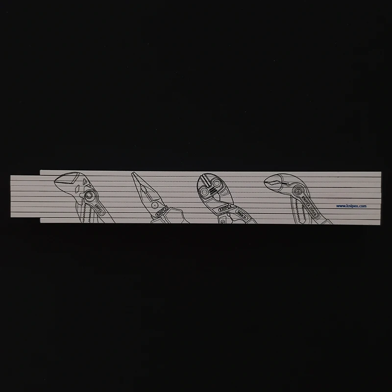 Imagem -03 - Knipex-régua Dobrável Escala Precisa 2m