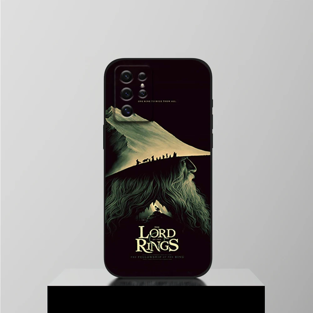 Film The L-Lord of the R-Rings Phone Case For Samsung S22 S23 A73 A72 A71 A54 A53 E ULTRA Black Soft Shell