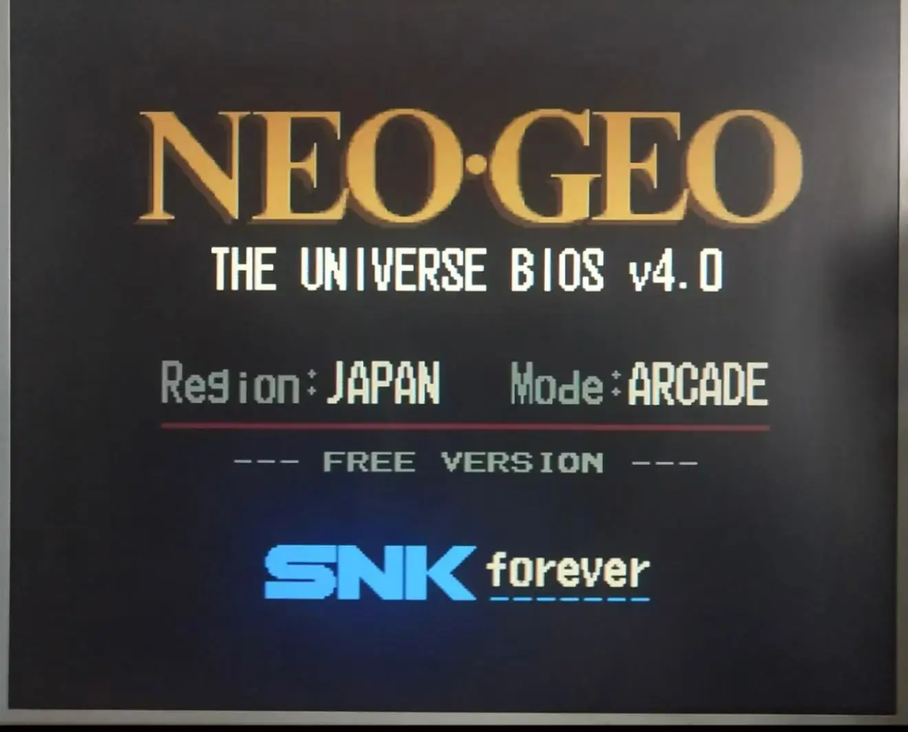 NEOGEO UNI BIOS4.0 wordt gebruikt voor SNK-MVS moederbordcomponentenchips