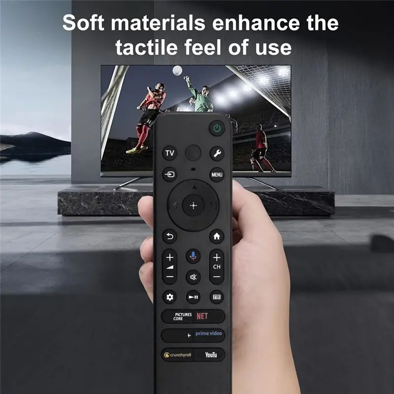 A31T Replace RMF-TX920U TV Voice Remote Control for Sony 2024 TVs, Black ABS, Durable & Easy to Install