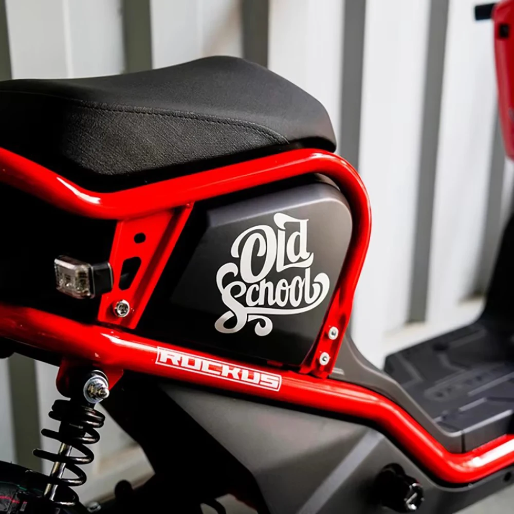 1pc velha escola criativa motocicleta adesivos para moto tanque de combustível janela do carro corpo capacete decorativo decalques vinil à prova dwaterproof água