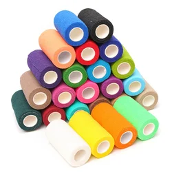 Fashion Pet Multi-functional Self-adhesive Elastic Bandage Self Adhesive Wrap Tape for Finger Joint for Dog and Cat Pet Supplies