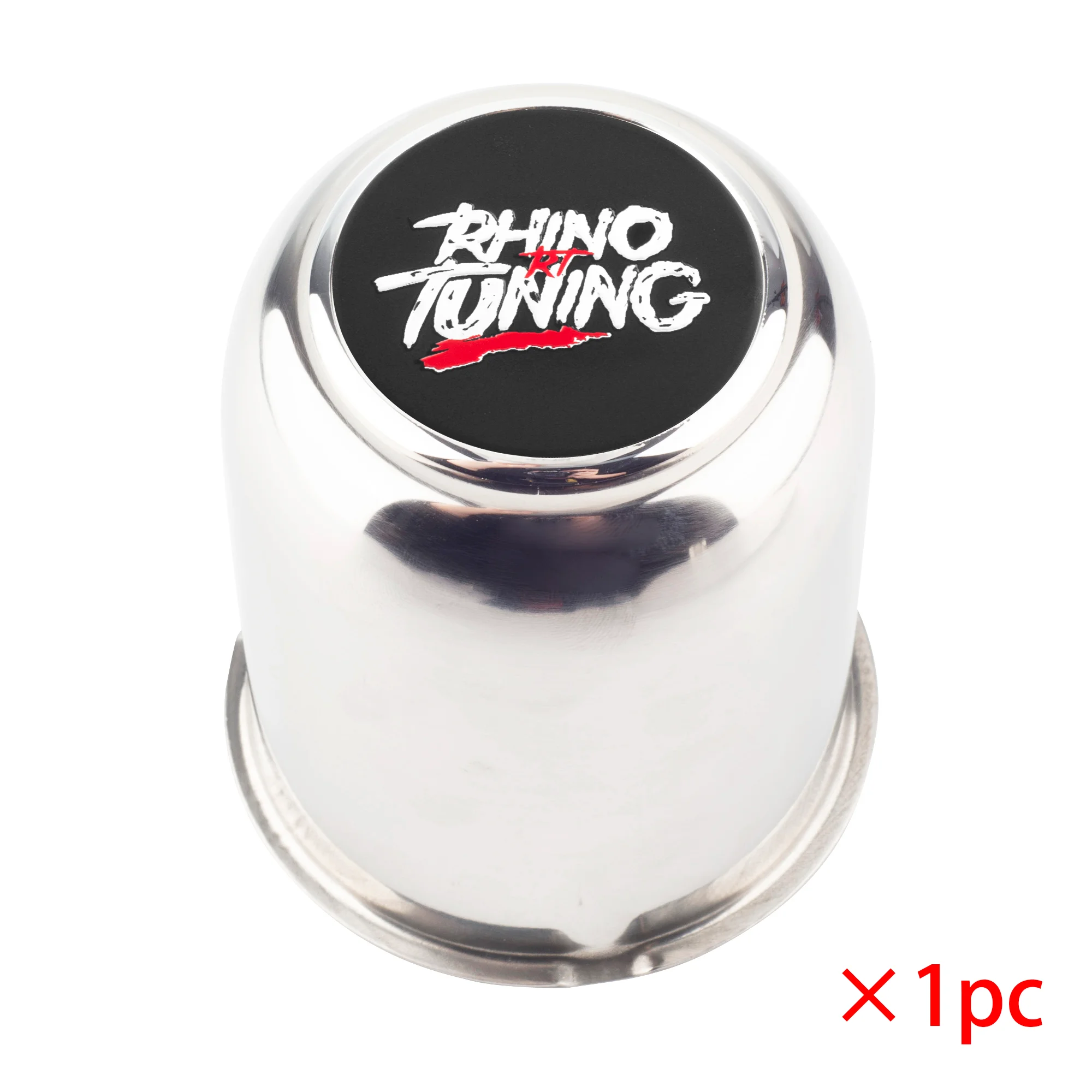 RhinoTuning 4pcs/1pc  Stainless Steel PUSH-THRU HUB CENTER CAP Fit for 3.19