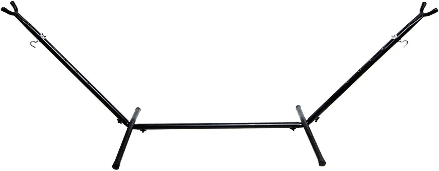 

Hammock Stand, Heavy Duty Adjustable Steel Hammock, 9-Foot, 450-Pound Capacity, Weather Resistant and Easy to Assemble