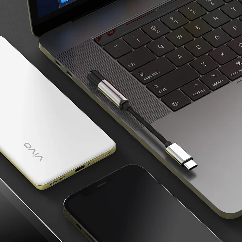 SHANLING UA Mini USB ЦАП AMP Усилитель для наушников USB-ключ Type-C к адаптеру 3,5 мм Hi-Res Audio DSD256 384 кГц/32 бит