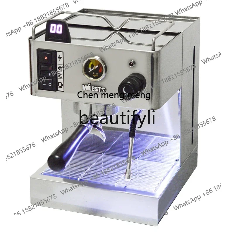 Classic household Italian semi-automatic coffee machine