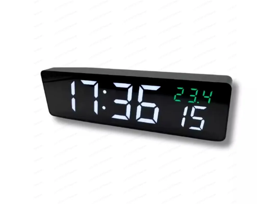 Network Timing WiFi Clock – High Precision Atomic Display with Milliseconds & Holiday Alarm, OTA Update Ready