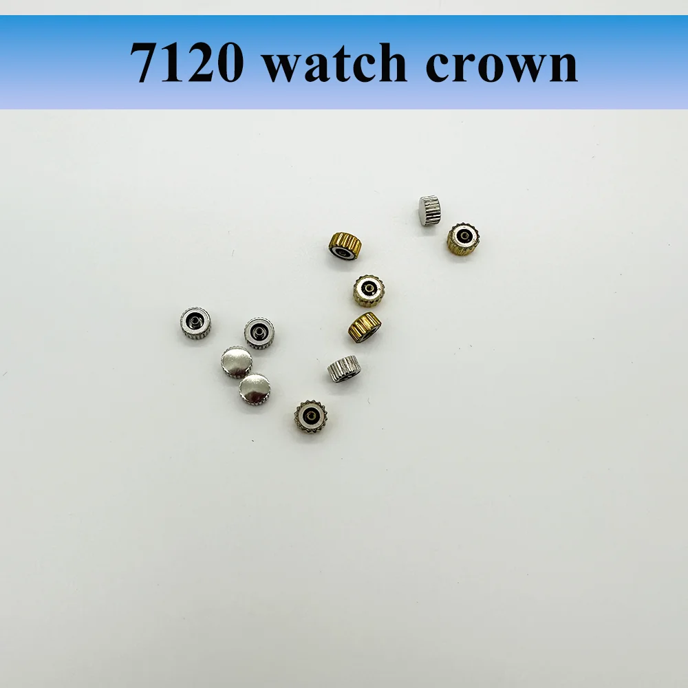 

Watch Movement Accessories Watch Crown Suitable for Domestic 7120 Movement Crown Watch Repair Parts