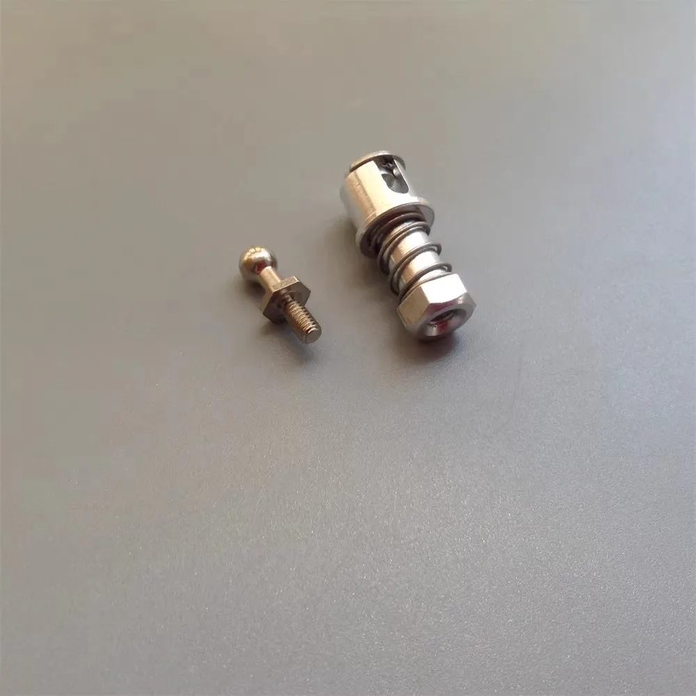 알루미늄 합금 통합 스프링 포지셔닝 콩 막대 조절기 모델 선박 보트 액세서리