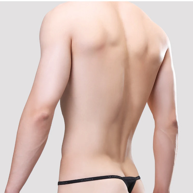 Cotton Breathable Thong For Men\'s Underwear T Back Lenceria Sexy Para Hombre micro String Extrême Heren String Gayhomme Tanga