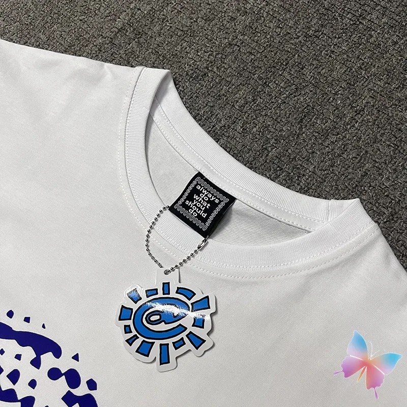 24ss Summer ADWYSD Tshirts High Quality Always Blurry Letter Print Cotton Round Neck Short Sleeve Tees Men Women Streetwear