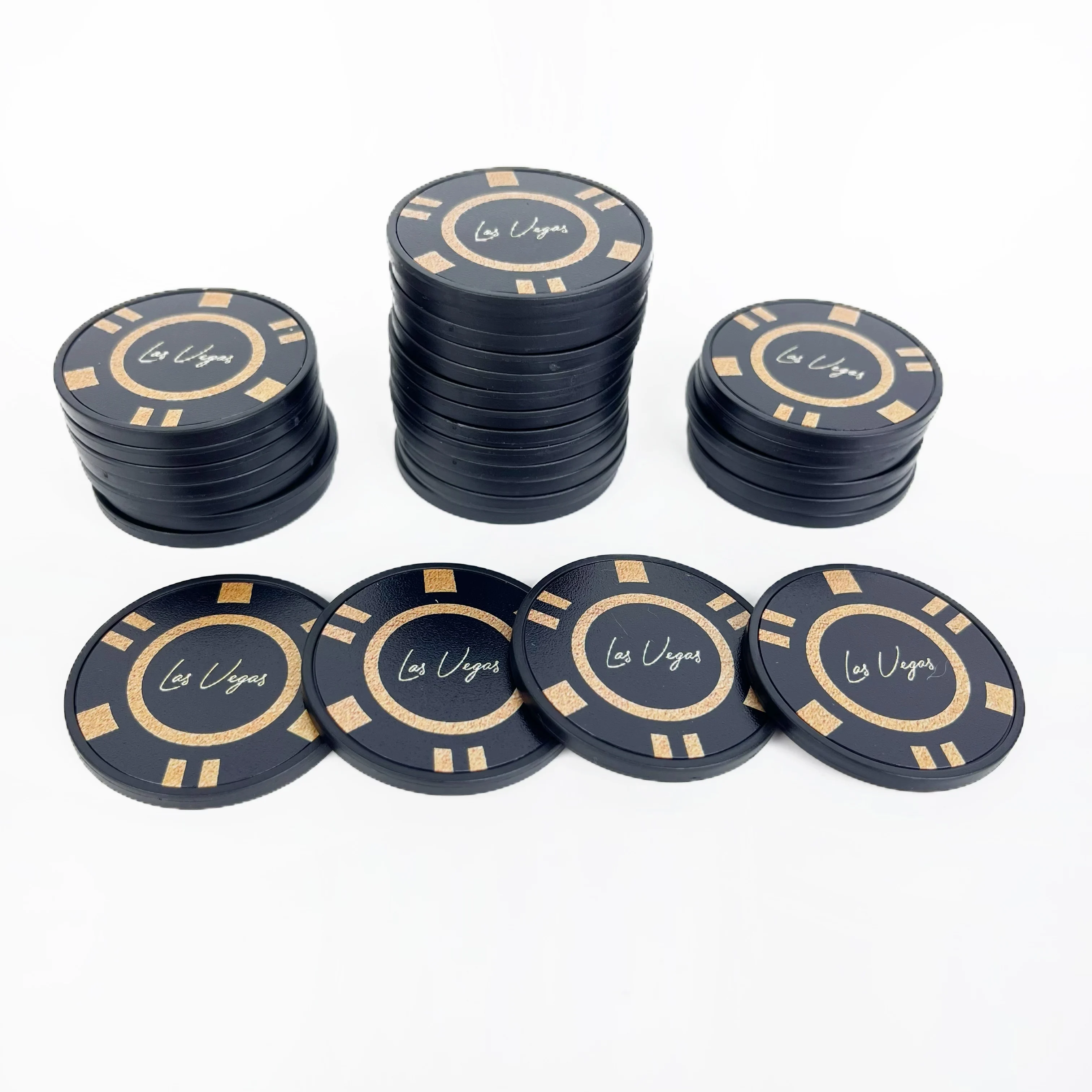 

Набор фишек для настольных игр в стиле Лас-Вегас – 30 штук, глиняные, с улучшенной текстурой для плавной игры