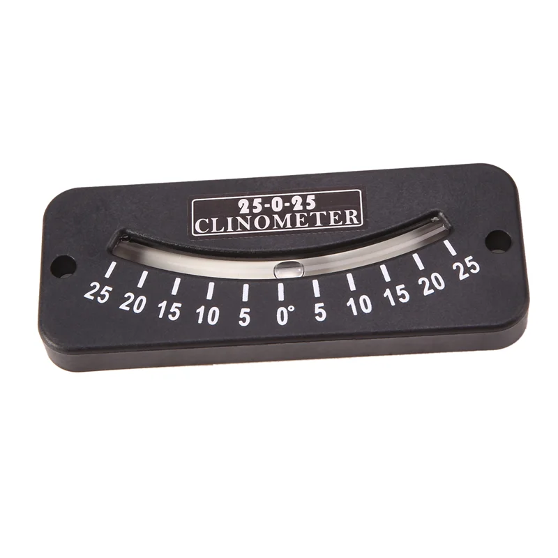 25-0-25 Inclinometer Mini Protractor Inclinometer Angle Measuring Instrument Tilt Gauge Slope Meter