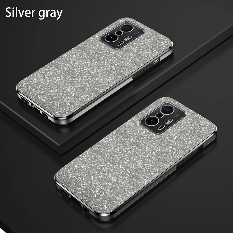 For Xiaomi 11T Pro Case Xiaomi 11t Phone Case mi 11T Pro mi11t Cover Luxury Gradient Glitter Plating Silicone Back Cover Funda