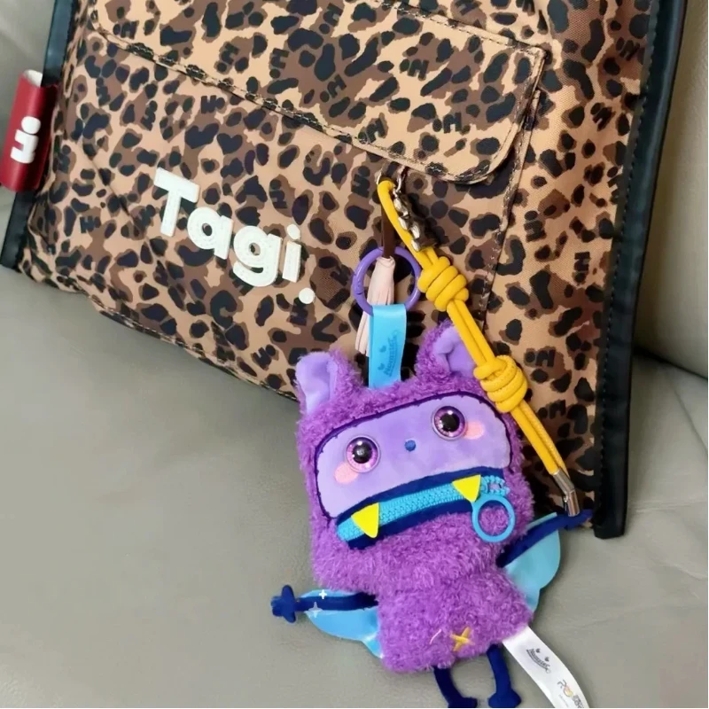 Nomester Nom Bad Mood صندوق أعمى مع ألعاب صنع الصوت كيرينغ حقيبة إكسسوارات جذابة سلسلة مفاتيح قصيرة هدايا