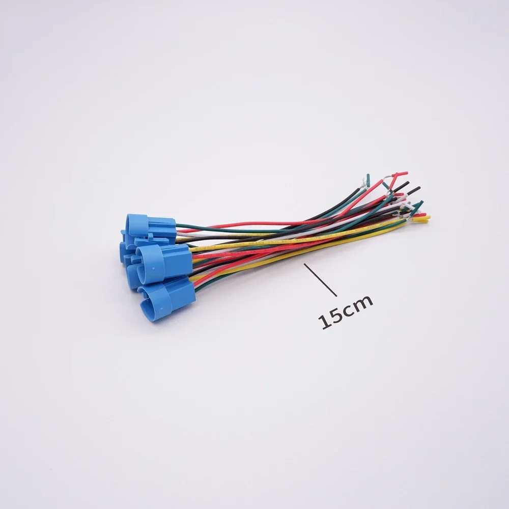 19mm Metal Push Button Switch Instant Lock Power Button Lamp  Waterproof LED Car Engine Power Switch Light Flat Circular Button